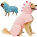 SuperNova Puppies 2pcs Microfiber drying coat (Pink)